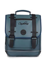 Sac  Dos 2 Compartiments Cameleon Bleu vintage north PBVWSD38
