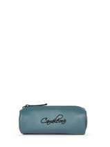 Trousse 1 Compartiment Cameleon Bleu vintage north PBVWSTRO