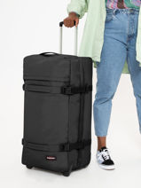 Soepele Reiskoffer Authentic Luggage Eastpak Zwart authentic luggage EK0A5BA9-vue-porte