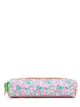 Trousse 2 Compartiments Tann's Rose fantaisie fille 12132