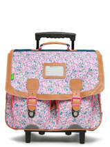 Cartable  Roulettes 2 Compartiments Tann