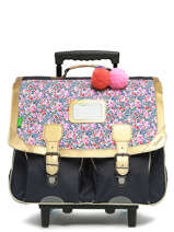 Cartable  Roulettes 2 Compartiments Tann