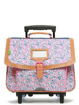 Cartable  Roulettes 2 Compartiments Tann