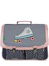Cartable 2 Compartiments Tann's Bleu les fantaisies f 46221