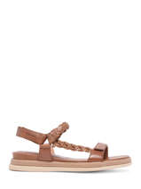 Sandalen Uit Leder Tamaris Bruin women 30