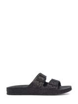 Claquettes Transoco Cacatoes Noir women TRANCOSO