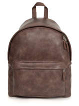Sac  Dos 1 Compartiment Eastpak Marron grained K620GRA