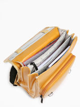 Sac  Dos Vintage North 2 Compartiments Cameleon Jaune vintage north SD39-vue-porte