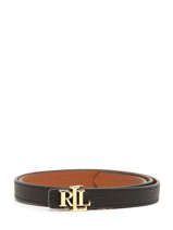 Ceinture Lauren ralph lauren Noir elmswood 12912038