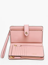 Portefeuille Tech Cuir Lauren ralph lauren Rose dryden 32916514-vue-porte