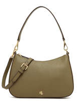 Schoudertas Danni 26 Leder Lauren ralph lauren Groen danni 31883768