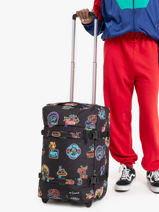 Valise Cabine Eastpak Multicolore simpsons A5BA7SIM-vue-porte
