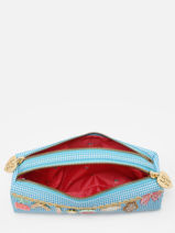 Trousse 2 Compartiments Jeune premier Bleu daydream girls G-vue-porte