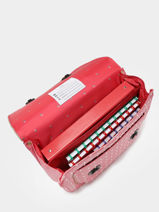 Boekentas It Bag Midi 2 Compartimenten Jeune premier Roze daydream girls G-vue-porte
