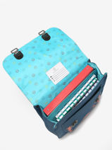 Cartable It Bag Midi 2 Compartiments Jeune premier Bleu daydream boys B-vue-porte