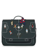 Boekentas It Bag Midi 2 Compartimenten Jeune premier Groen daydream boys B