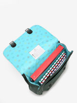 Cartable It Bag Midi 2 Compartiments Jeune premier Vert daydream boys B-vue-porte