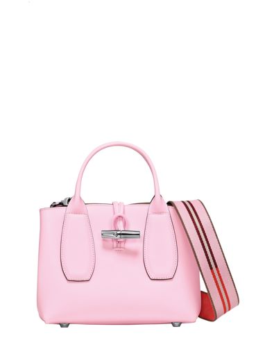 Longchamp Roseau box Handtas Roze