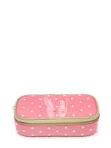 Trousse 1 Compartiment Jeune premier Rose daydream girls G