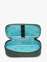 Trousse 1 Compartiment Jeune premier Vert daydream boys B-vue-porte