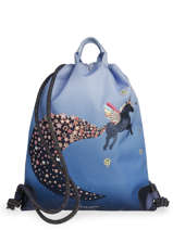 Sporttas City Bag 1 Compartiment Jeune premier Blauw daydream girls G
