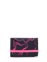 Portefeuille Satch Blauw wallet WAL1