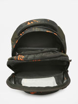 Sac  Dos 2 Compartiments Satch Vert pack 186-vue-porte