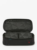 Trousse 1 Compartiment Satch Noir pencil case 253-vue-porte