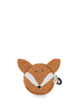 Portefeuille Trixie Orange animals 78