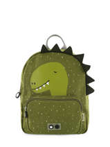 Mini Sac  Dos 1 Compartiment Trixie Vert animals 90