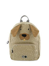 Mini Sac  Dos 1 Compartiment Trixie Marron animals 90