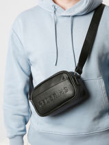 Sac Banane Redskins Noir crossbody PRO-vue-porte