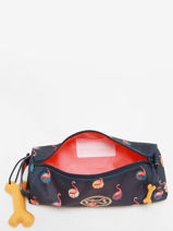 Trousse 1 Compartiment Oregon 2.0 Stones and bones Bleu girls G-vue-porte