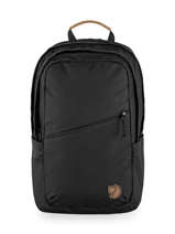 Sac  Dos 2 Compartiments + Pc 13" Fjallraven Noir raven 23344