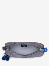 Trousse 1 Compartiment Kipling Gris back to school KI5621-vue-porte