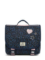 Cartable 1 Compartiment Milky kiss Bleu forever stars 2401