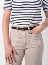 Ceinture Elmswood Lauren ralph lauren Noir elmswood 12912038-vue-porte