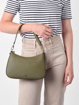 Schoudertas Danni 26 Leder Lauren ralph lauren Groen danni 31883768-vue-porte