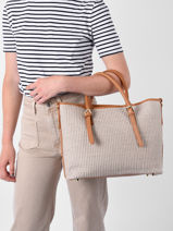 Handtas Capri Milano Beige capri CP21121-vue-porte