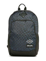 Sac  Dos 3 Compartiments Rip curl Bleu checkers CH132MBA
