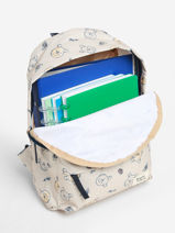 Sac  Dos 1 Compartiment Disney Multicolore made for fun 3870-vue-porte