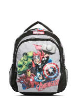 Sac  Dos 1 Compartiment Avengers Gris safety shield 2692