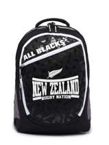 Rugzak 3 Compartimenten All blacks Zwart all black 223A204B