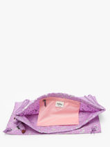 Sporttas Supertaboo Galaxy Kipling Roze back to school / pbg PBG09487-vue-porte