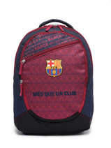 Sac  Dos 3 Compartiments Fc barcelone Bleu barca 223F204B