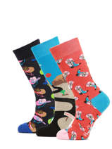 Sokken Happy socks Veelkleurig socks XWET08