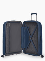 Harde Reiskoffer Starvibe American tourister Blauw starvibe 146372-vue-porte