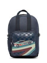 Sac � Dos Caramel et cie Bleu fier GA