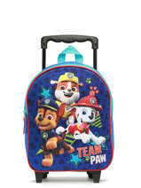 Sac A Dos  Roulettes 1 Compartiment Paw patrol Bleu friend around town 2590