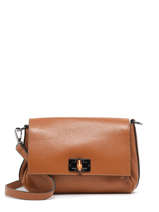 Sac Bandoulire Caviar Cuir Milano Marron caviar CA22113